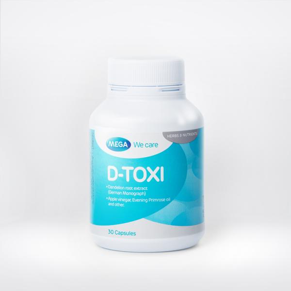 Mega D Toxy 30Capsules